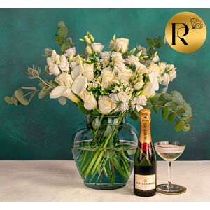 123 Flowers Pearl & Moet 37.5cl