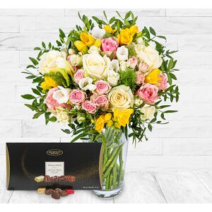 123 Flowers Rose and Freesia Cocoa Gift