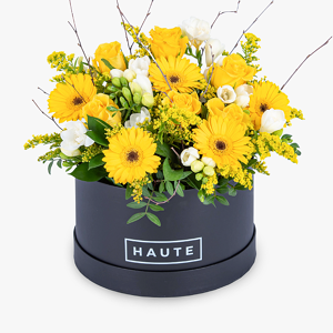 Haute Florist Lemon Cello Hatbox