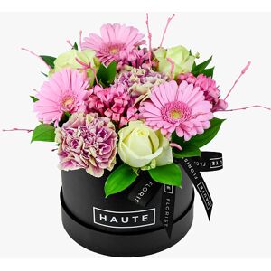 Haute Florist Pretty Pastels - Hat Box Flowers - Hat Box Flower Delivery - Luxury Hat Box Flowers - Mini Hat Box Flowers - Luxury Flowers