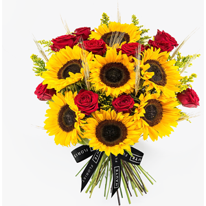 Haute Florist Luxury Sunflowers & Roses - Flower Delivery - Next Day Flower Delivery - Next Day Flowers - Send Flowers - Flowers By Post