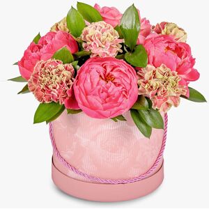 Haute Florist Summer Peonies Hatbox