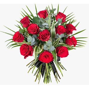 Haute Florist Valentine 12 Red Roses Flowers - Valentine Flowers - Valentine Bouquets - Luxury Red Roses - Red Roses Bouquet - Valentine's Flowers - Valentine's Day Flowers - vday flowers