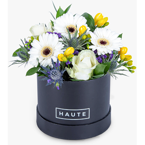 Haute Florist Charming Azure Mini Hatbox