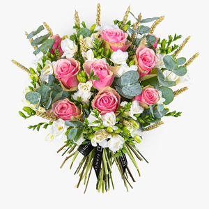 Haute Florist Blush Freesia & Roses
