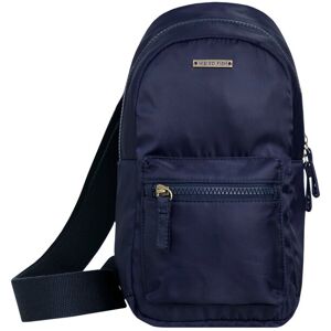 Weird Fish Kathi Plain Crossbody Bag Navy Size ONE - holiday-shop holiday-shop womens-summer-shop new-arrivals all new-arrivals wf new-arrivals womens offers all-offers offers womens-offers sale womens women women accessories women acce