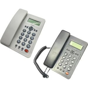 Landline Telephone with Big Buttons Caller Identification Calculator LCD