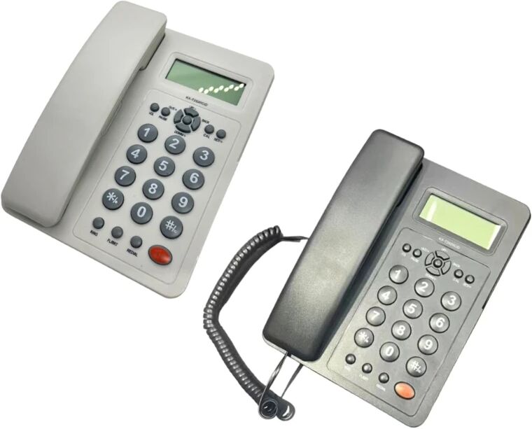 Landline Telephone with Big Buttons Caller Identification Calculator LCD