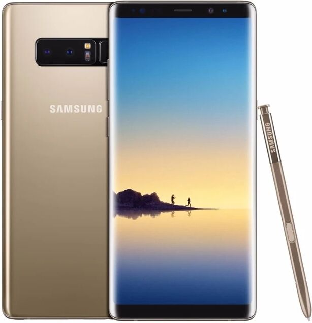 Samsung Galaxy Note 8 N950FD/U 6.3" 6GB RAM 64GB ROM Unlocked Cell phone Camera 12MP Dual SIM Android Fingerprint Smartphone