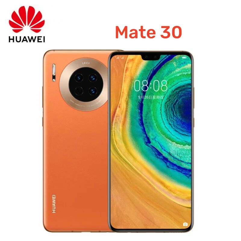 HUAWEI Mate 30 Smartphone 5G 40MP+24MP Camera 6.62 inch 256GB ROM 8GB RAM Mobile phones Android 4200mAh NFC Cell phone