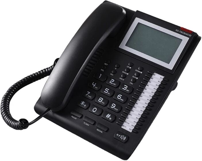 Corded Landline Telephone with Caller Identity Enhances Your Communication Experiences at Home or in Office Hotels