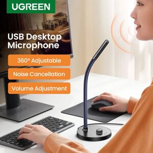 UGREEN USB Microphone Desktop Computer PC Mic for YouTube Streaming, Podcasting, Gaming Mic for Mac Windows Audio Microphones