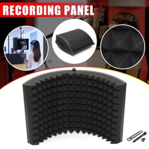 Alloy Foldable Microphone Acoustic Isolator Shield Acoustic Foams Panel Professional Studio Soundproofing Panel