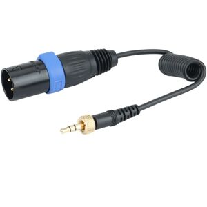 3X Saramonic Locking Type 3.5Mm To 3.5Mm TRS To XLR Male Microphone Output Universal Audio Cable For Wireless Receivers