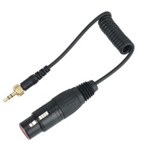 2X Saramonic Locking Type 3.5Mm To 3.5Mm TRS To XLR Female Microphone Output Universal Audio Cable