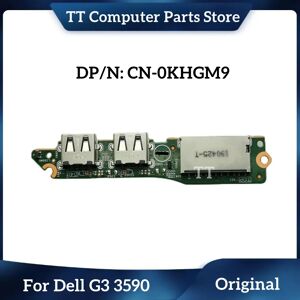 TT  Original For Dell G3 3590 USB Board Built-in SD Card Reader 0KHGM9 KHGM9 9P7HF 09P7HF 18B90-1  Ship