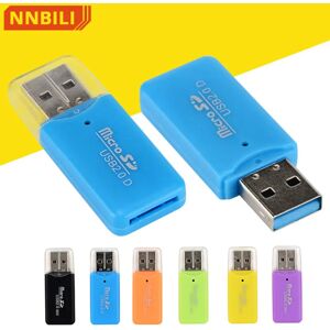 Mini USB2.0 Micro SD TF T-Flash Memory Card USB2.0 Card Reader Adapter For Windows USB Memory Card Classic Adapter Mini-BG1