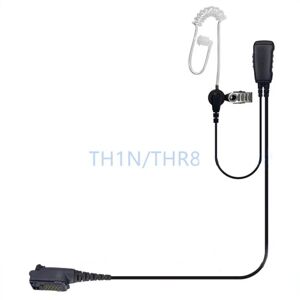 Air Tube Earpiece Headset Earphone Speaker Mic PTT For VOIONAIR CASSIDAN Airbus EADS THR8 TH1N Radio Walkie Talkie Accessories