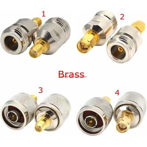 L16 N Male Female To Sma Male Female Straight Connector SMA To N Male Female Test Converter Brass Nickel Plated Free Shiping