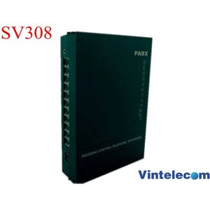 China PBX facotry VinTelecom SV308 3CO+8Ext PBX / Telephone Exchanger / Mini PABX / SOHO PBX / Small PABX-Promotion