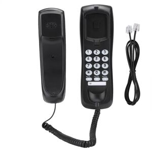 KX T628 Black for English Wired Desktop Wall Phone Landline Telephone for Home Office