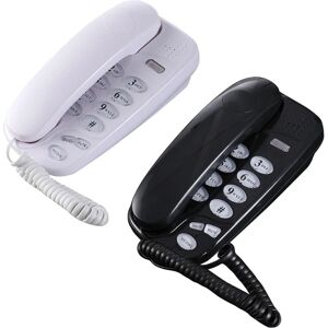 KXT-580 Desktop Wall Mount Telephone Mute and Redial Call Fixed Phone C1FD