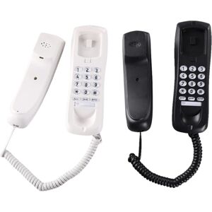 HCD3588 Mini Telephone Wall Mount Caller Telephone Wall Phone Fixed Landline Drop Shipping