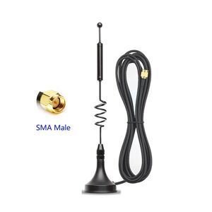 Dual Band WiFi 2.4GHz 5GHz 5.8GHz 7dBi Magnetic Base SMA Male Antenna for WiFi Router Wireless Network Card