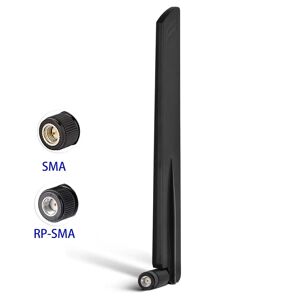 2.4GHz 5GHz Dual Band WiFi Antenna 9dBi Omni SMA Male Antenna for Backup Camera Security Camera FPV Drone ISM Smart Home Devices