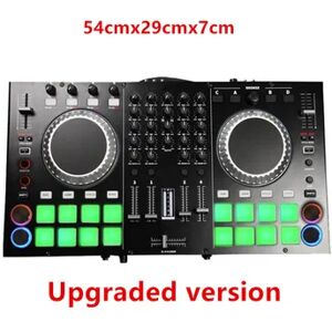 2 channel audio controller computer dj disc machine EQ balance music control 8 sound driver mixes microphone headset connection