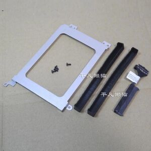 NEW HDD caddy cable For DELL 9550 9560 M5510 M5520 hard drive bay bracket + strip + hard disk interface