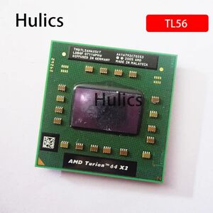 Hulics Used AMD Turion 64 X2 Mobile Technology TL-56 TL 56 TL56 Dual-Core Dual-Thread CPU Processor TMDTL56HAX5CT