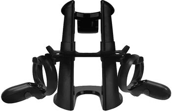 Vr Stand,Headset Display Holder and Station for Oculus Rift S Oculus Quest Headset Press Controllers