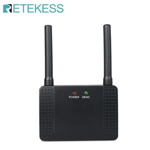 Retekess Amplifier 500mW RF Wireless Repeater Signal Amplifier Learning Code Extender for T117 Call Button 433MHz F4408A