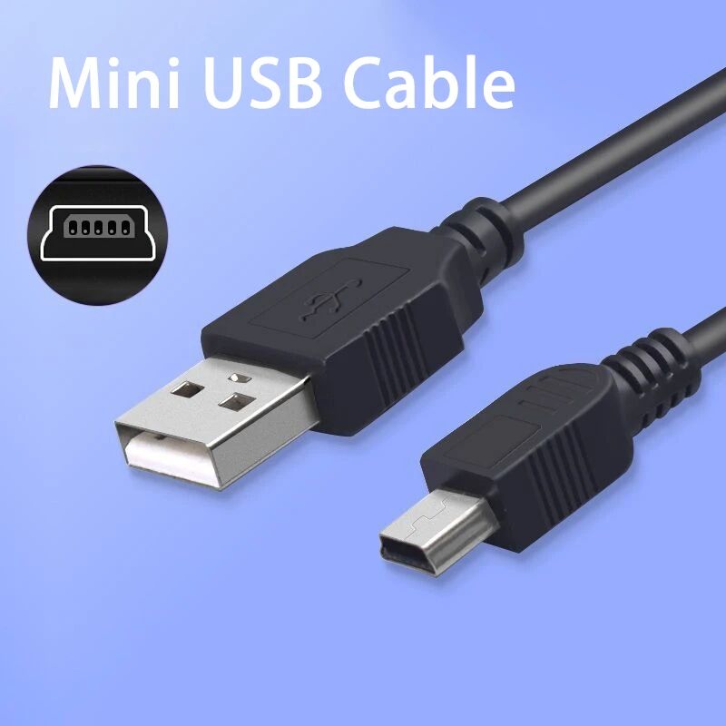 Mini USB Cable To USB  Data Charger Cable for MP3 MP4 Player Car DVR GPS Digital Camera HDD Cord Mobile Phone Accessories