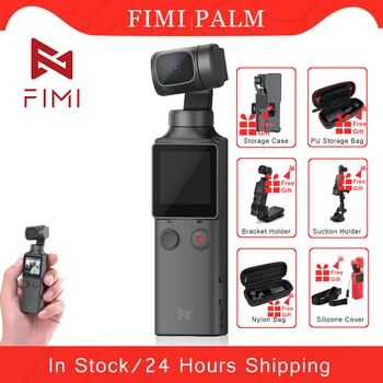 FIMI PALM Handheld Gimbal Camera Stabilizer 3-Axis 4K UHD 128 Degree Wide Angle Original FIMI Pocket Camera Accessories Gift