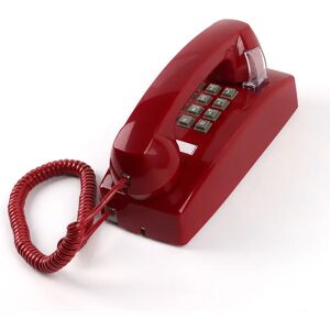 Wall-mounted telephones Landline Phones for Home Office Hotel School Corded Single Line Basic Telephone for Seniors Retro Phone