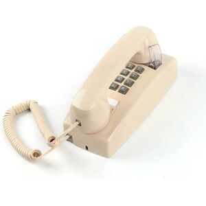 Wall Phones Landline Phones for Home Office Hotel School Corded Single Line Desktop Basic Telephone for Seniors Retro Phone