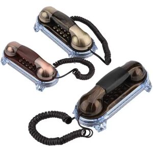 Antique Retro Wall Mounted Telephone Corded Phone Landline Fashion Telephone vintage telephone for Home Hotel