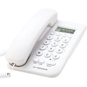 KX-T5006CID FSK DTMF Loud Sound Hotel Home Office Corded Telephone Business Big Button Caller ID Wall Mounted