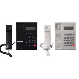 Corded Telephone Landline Telephone Big Button Landline Phones with Caller P8DC