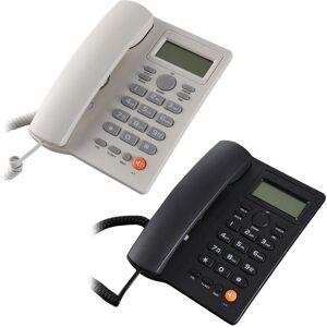 Landline Phone KX-T2025 Caller Display Corded Telephone Support for Home Office HXBE