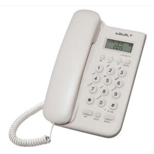 Corded Basic Landline Phone, FSK/DTMF Simple Caller ID Telephone with LCD Incoming Call Number Display,