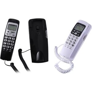 Corded Phone Redialing and LCD Display Corded Landline Telephone For Home