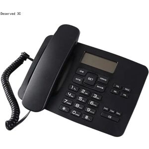 R9CB Corded Telephone with Speaker Display Landline Phone Big Button Landline Phones