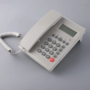 KX-T2015 Corded Telephone Desk Landline Phone Desktop House Phone Seniors Caller Integrated Telephone for Home Office