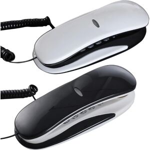 Landline Wall Mounted Telephone esktop Corded Fixed Phone Extension