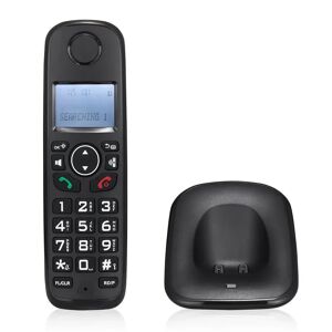 LCD Caller ID Display Digital Cordless Telephone Wireless Home Phones Hand-Held Free Intercom Hands-Free Calling for Home Office