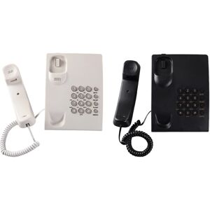 Corded Landline Wall Fixed Telephone with Mute Redial and Call Wall Phone