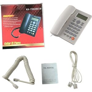 Caller Display Telephone Hands Free Calling Corded Landline Phone Landline Telephone for Home Office Hotel KX-T2025